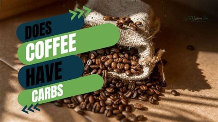 Does drip coffee have carbs?