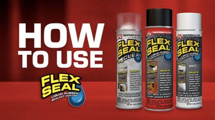 Does Flex Seal stick to aluminum?