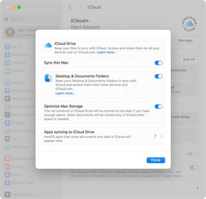 Does iCloud Drive sync files?
