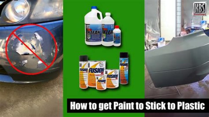 Does primer stick to plastic?
