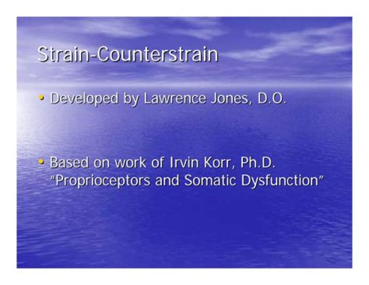 Does strain Counterstrain work? | ContextResponse.com