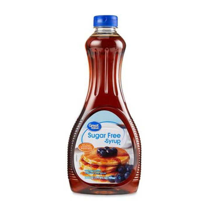 Does sugar free syrup have carbs?