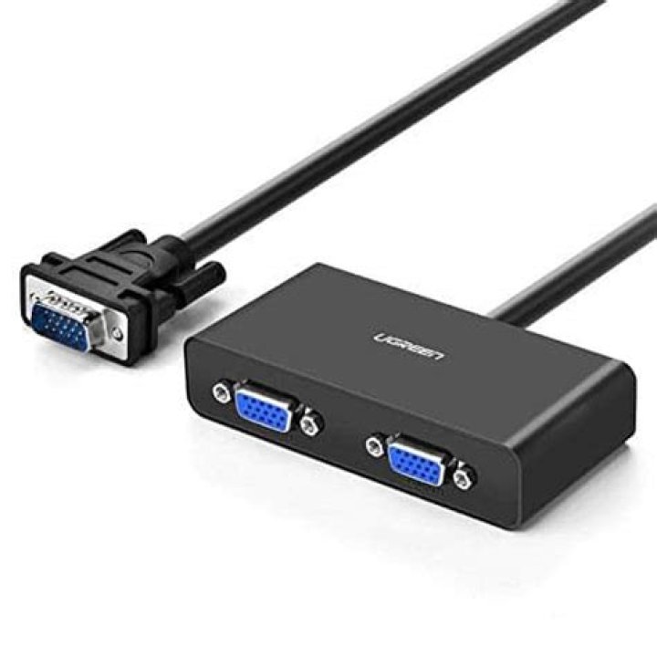 Does VGA splitter allow extended desktop?