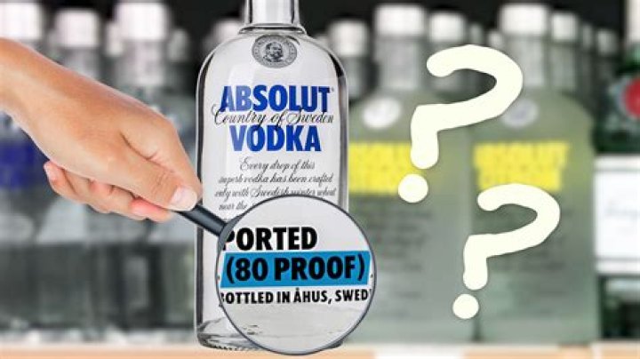 Does vodka separate from water?