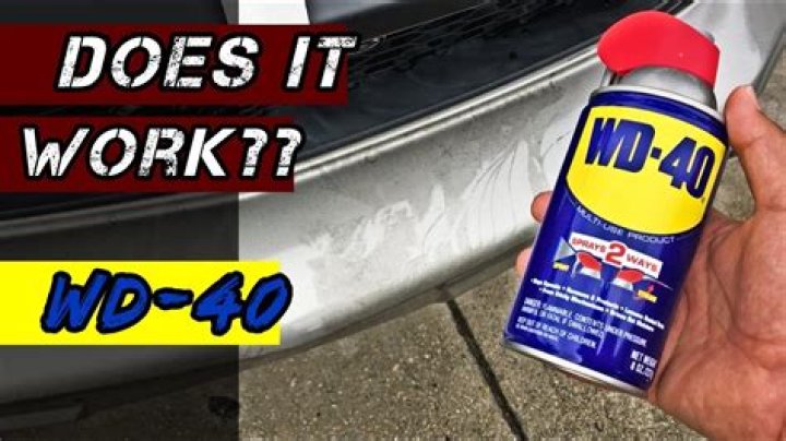 Does WD 40 remove duct tape residue?