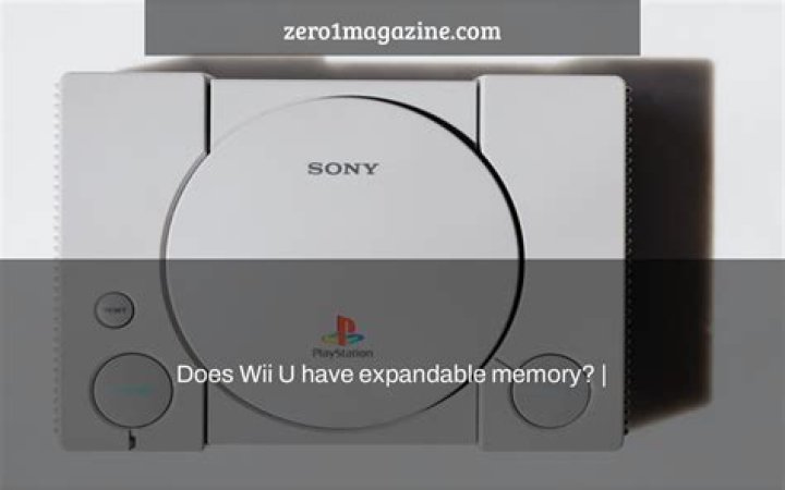 Does Wii U have expandable memory?