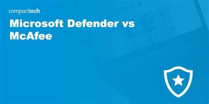 Does Windows Defender and McAfee work together?