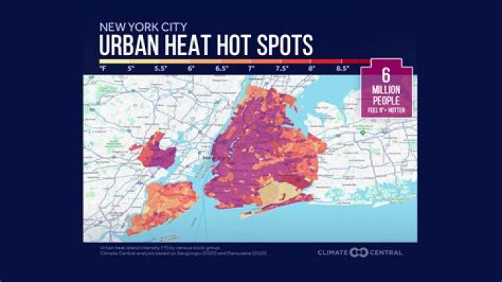 How can heat islands be reduced?
