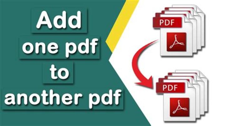 How can I add a PDF to another PDF for free?
