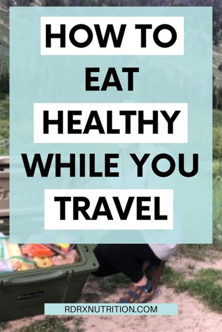 How can I eat healthy while moving?
