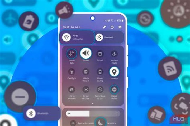 How can I make my Android phone not reachable?