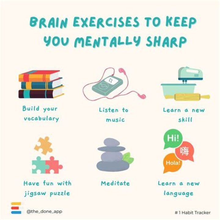 How can I make my brain sharp?