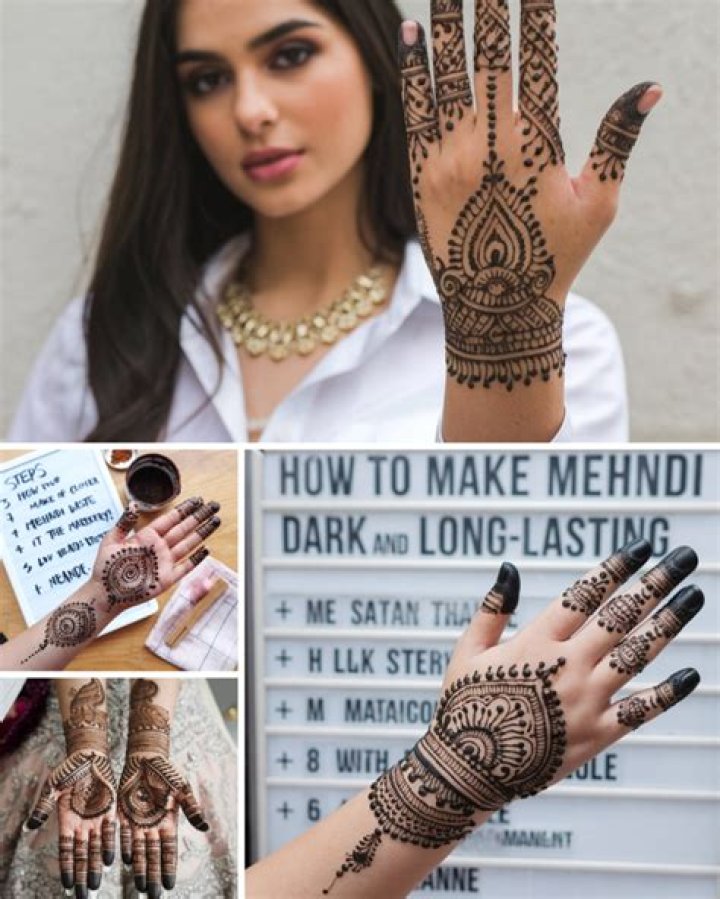 How can I make my mehndi darker?