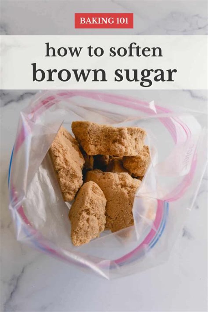 How can I soften brown sugar without a microwave?