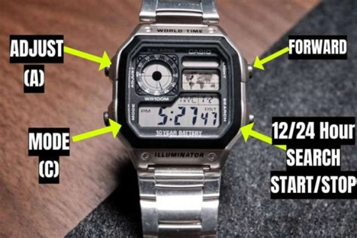 How can you tell if a Casio watch is real?