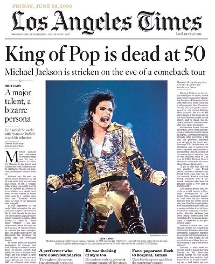 How did Michael die?
