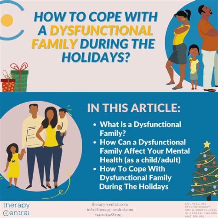 How do dysfunctional families get through the holidays?