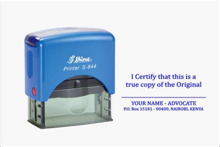 How do I certify a true copy?