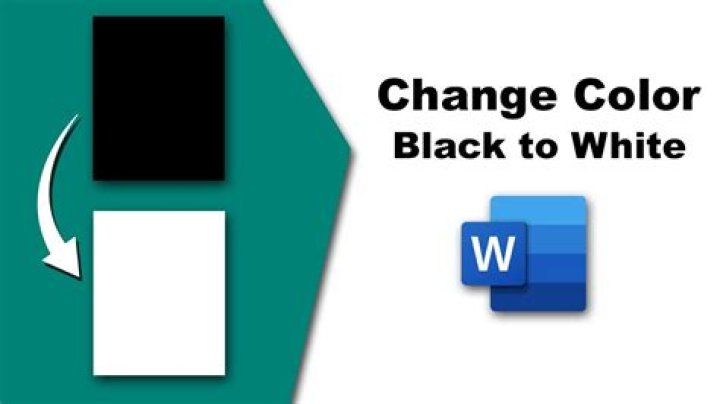 How do I change black to white in Illustrator?