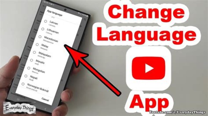 How do I change the language on my Sony TV?