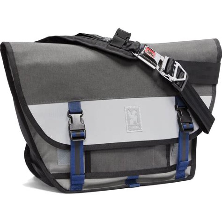 How do I clean my chrome messenger bag?