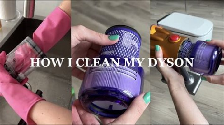 How do I clean my Dyson am05?