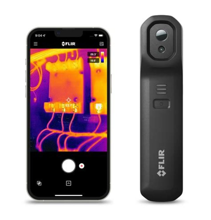 How do I connect my FLIR camera to my iPhone?