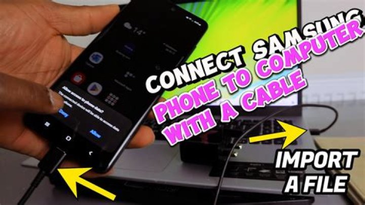 How do I connect my Samsung Galaxy s5 to my computer?