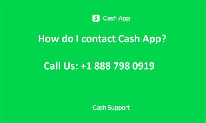 How do I contact Cash app?
