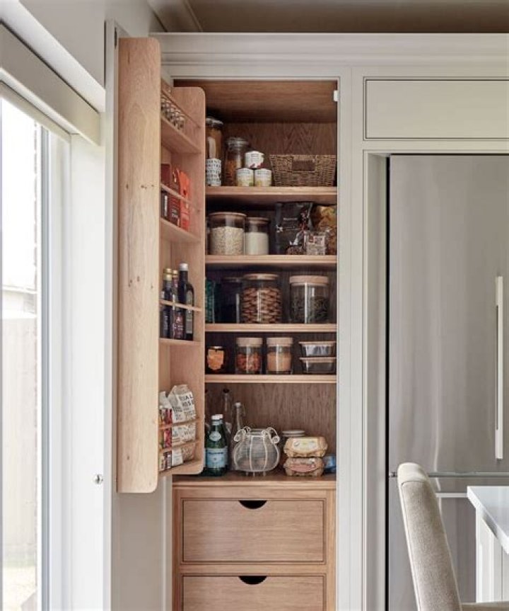 How do I create a pantry space?