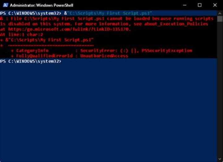 How do I execute a PowerShell script?