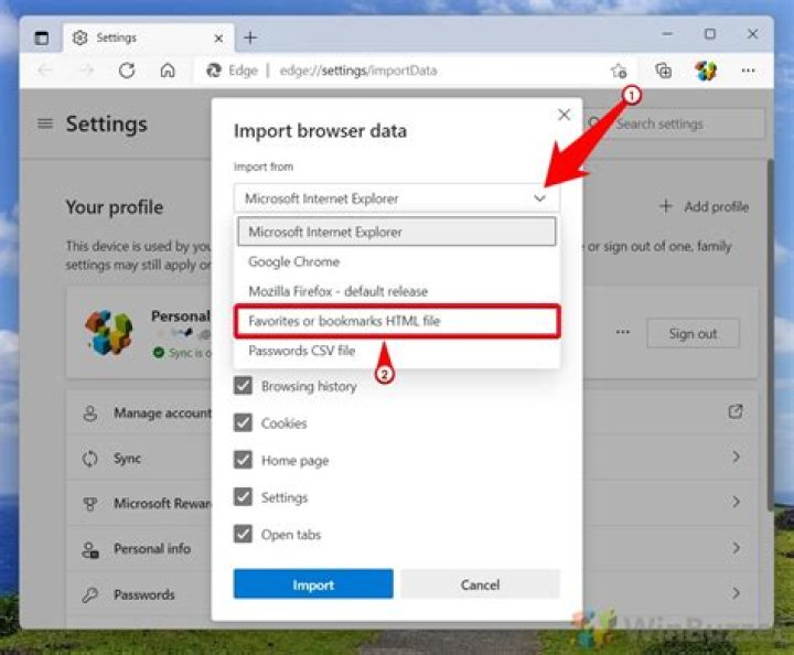 How do I export bookmarks from Chrome browser?