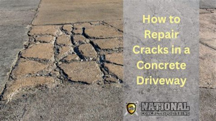 How do I fill cracks in my driveway?