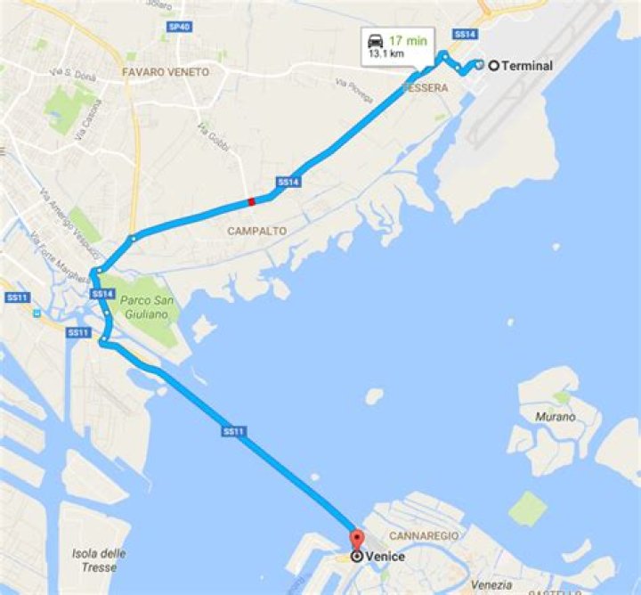 How do I get from Venice airport to Venice?
