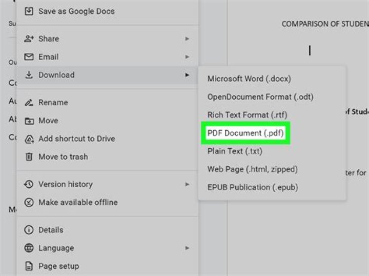 How do I get rid of Doc to PDF from Chrome?