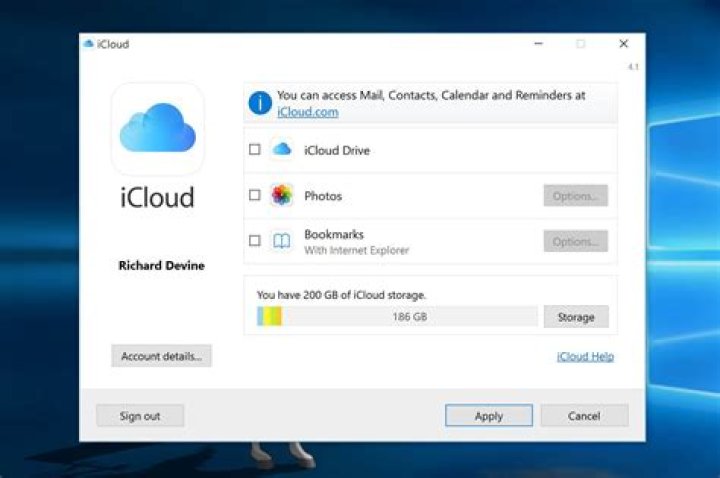 How do I install iCloud drive on Windows 10?
