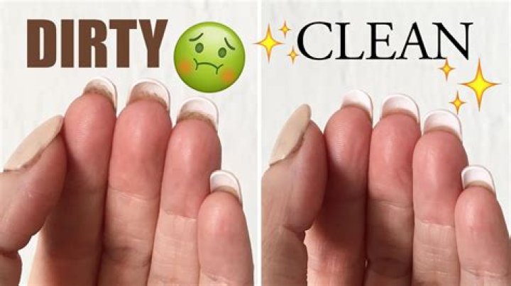 How do I keep dirt from under my nails?