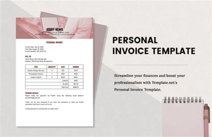 How do I make a personal invoice?