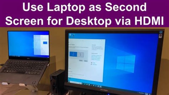 How do I make my TV a second monitor?