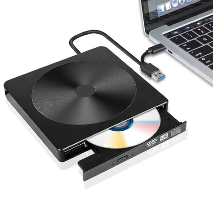 How do I open the DVD drive on my Lenovo laptop?