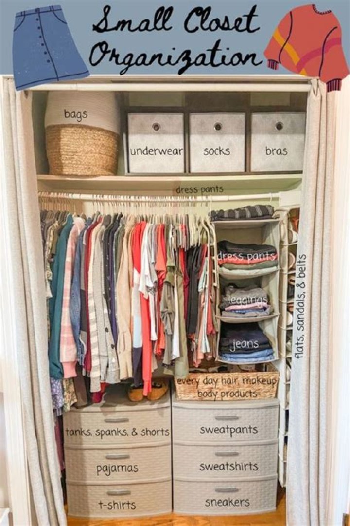 How do I organize my kids closet?