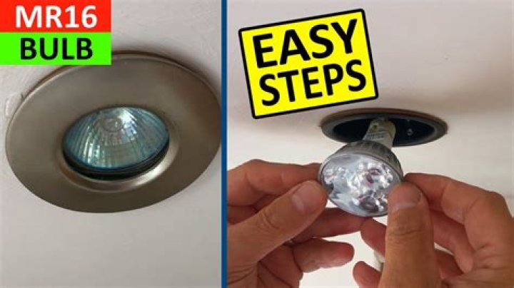 How do I remove a gu10 mr16 bulb?