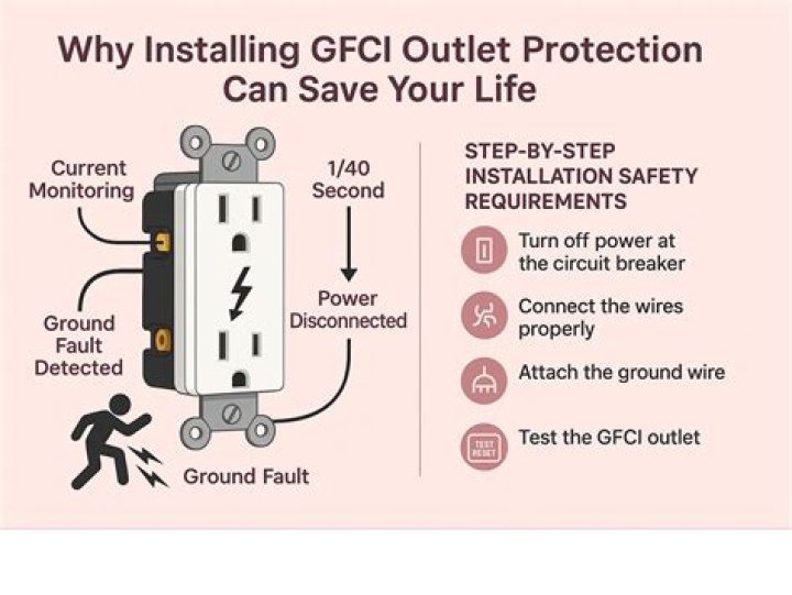 How do I replace an outdoor GFCI outlet?