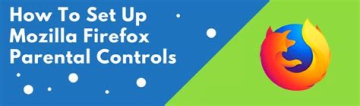 How do I set parental controls on Firefox?