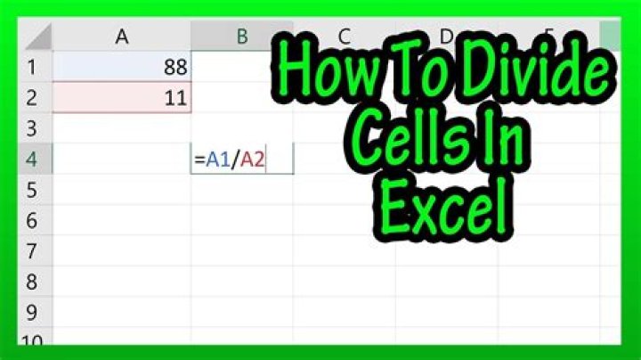 How do I split a cell vertically in Excel?