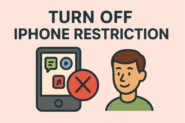 How do I take restrictions off my iPhone?