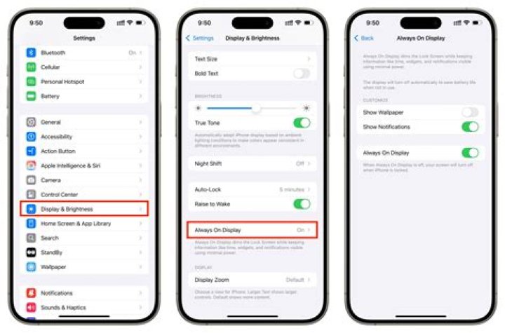 How do I turn on always on display s10?