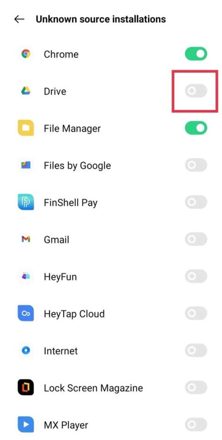 How do I unblock installation of unknown sources?