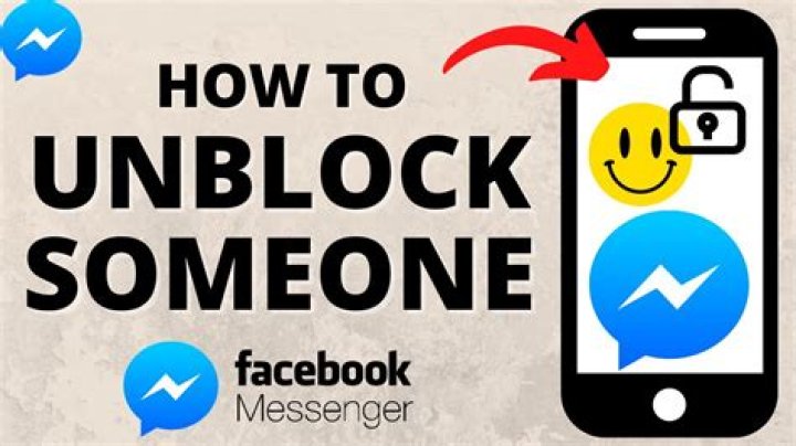 How do I unblock someone on Facebook App 2019?