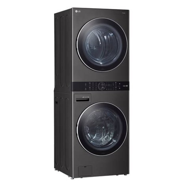 How do I unlock my LG commercial washer?